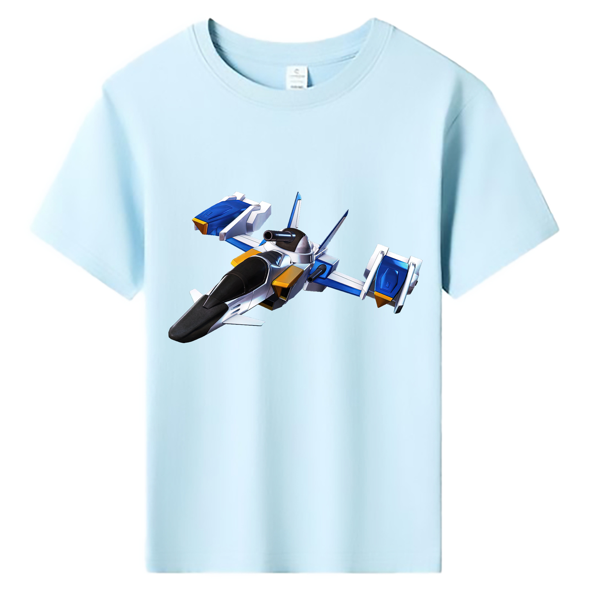 （画像用） 機動戦士ガンダム Mobile Suit Gundam 綿100％キッズTシャツ（フロントプリント）